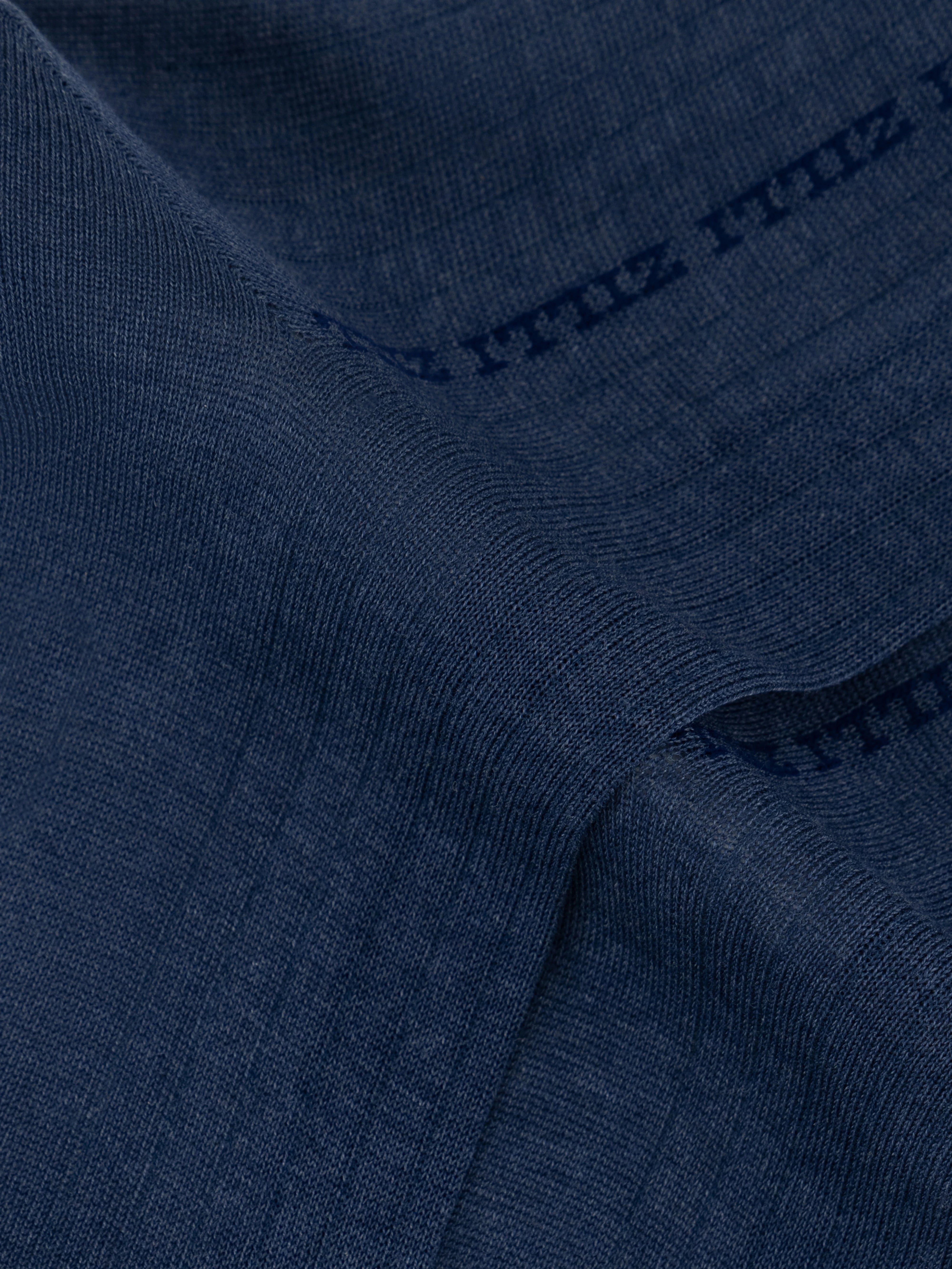 Носки ZILLI Tapered Socks - Синие джинсы