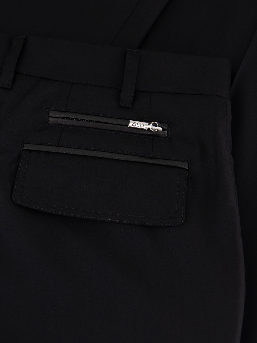 Шерстяные брюки - Черный