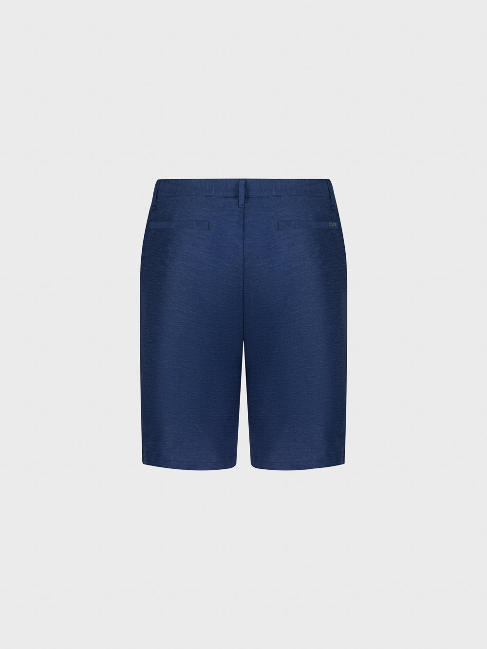 Льняные шорты-бермуды - Синий Королевский