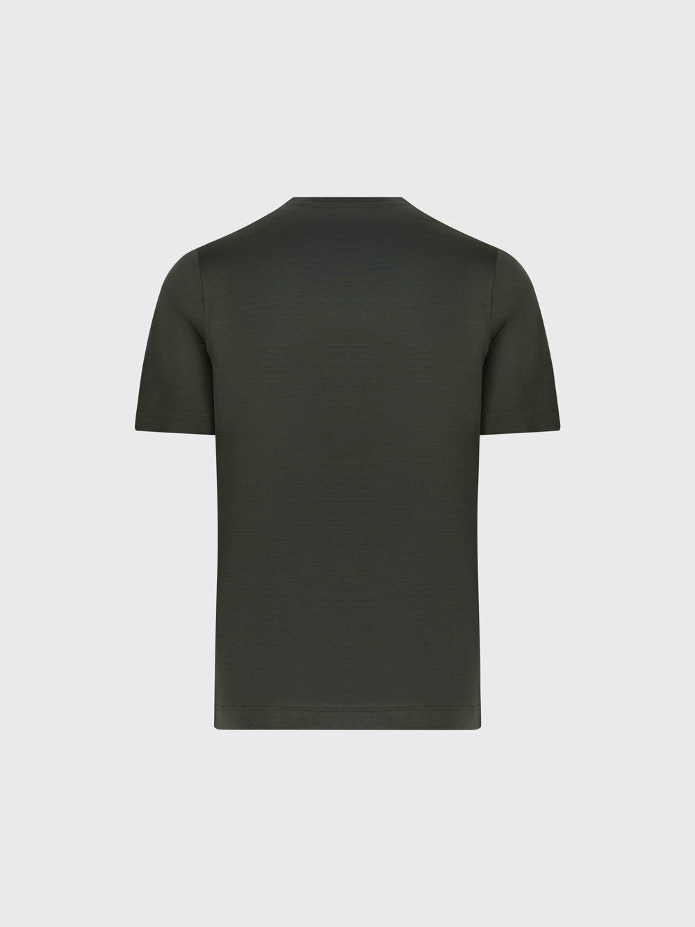 Футболка с вышивкой логотипа - глубокий военный