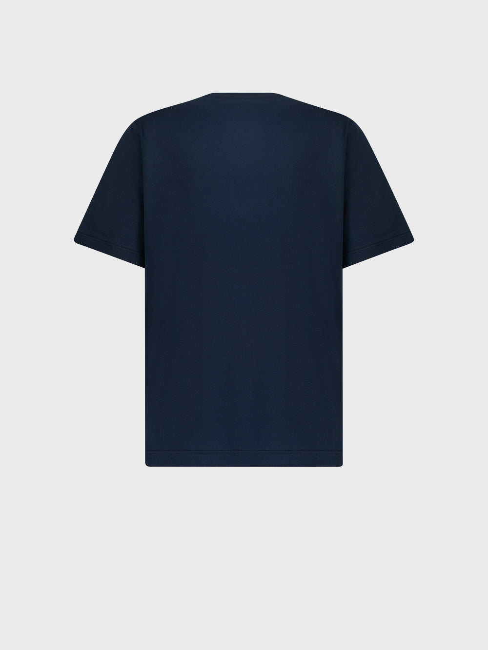 Хлопковая рубашка с нагрудным карманом ZILLI - Синий ВМФ