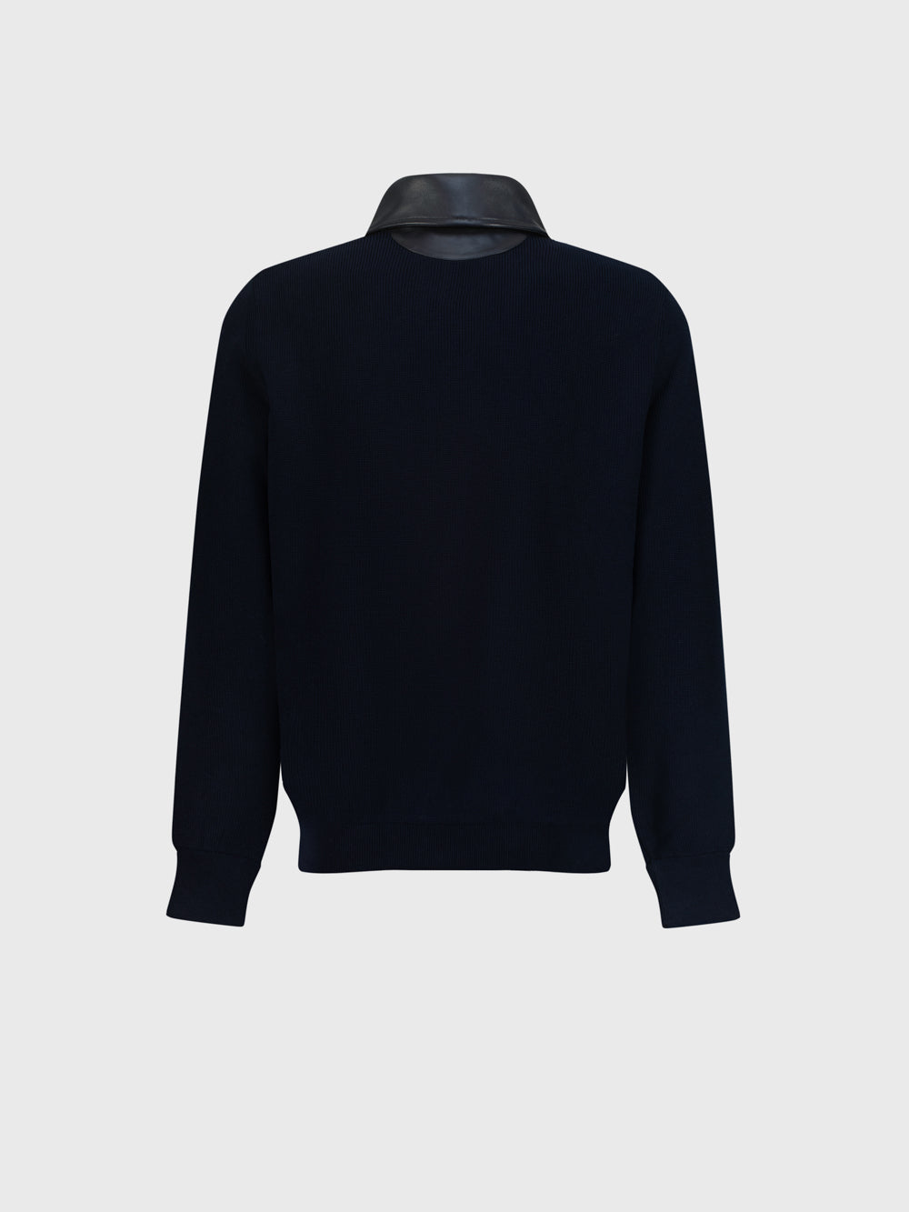 Вязаный жакет - синий морской