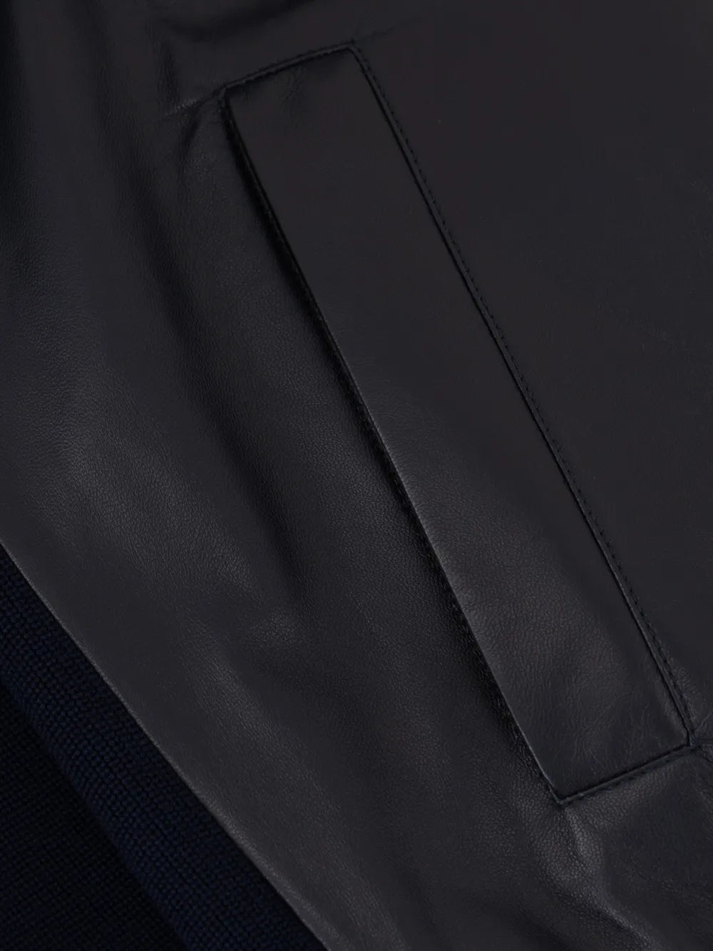 Вязаный жакет - синий морской