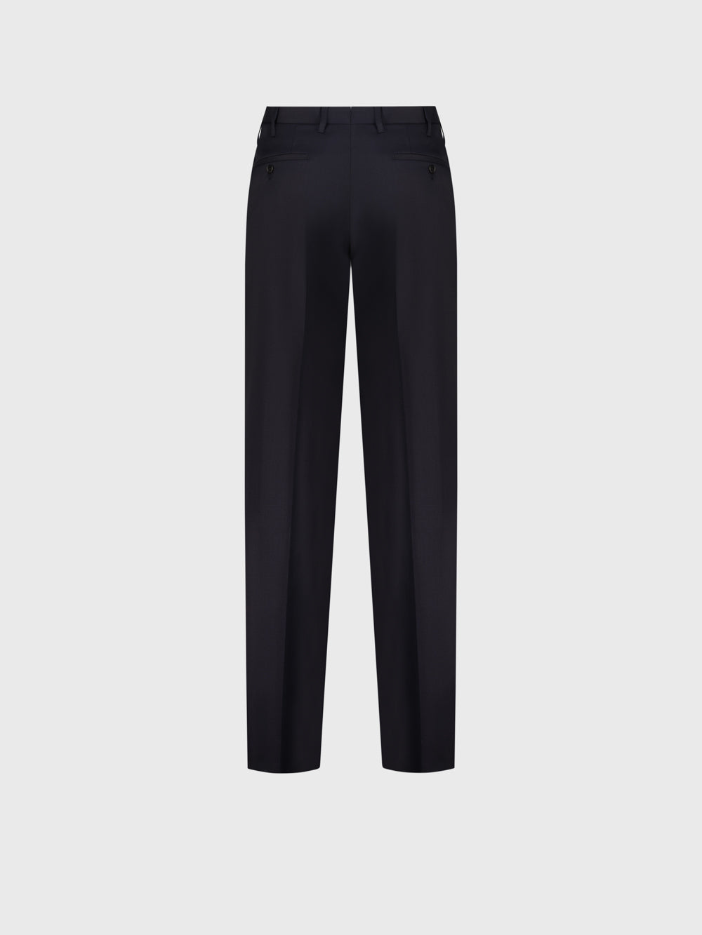 Формальный костюм из виргинской шерсти - синий морской