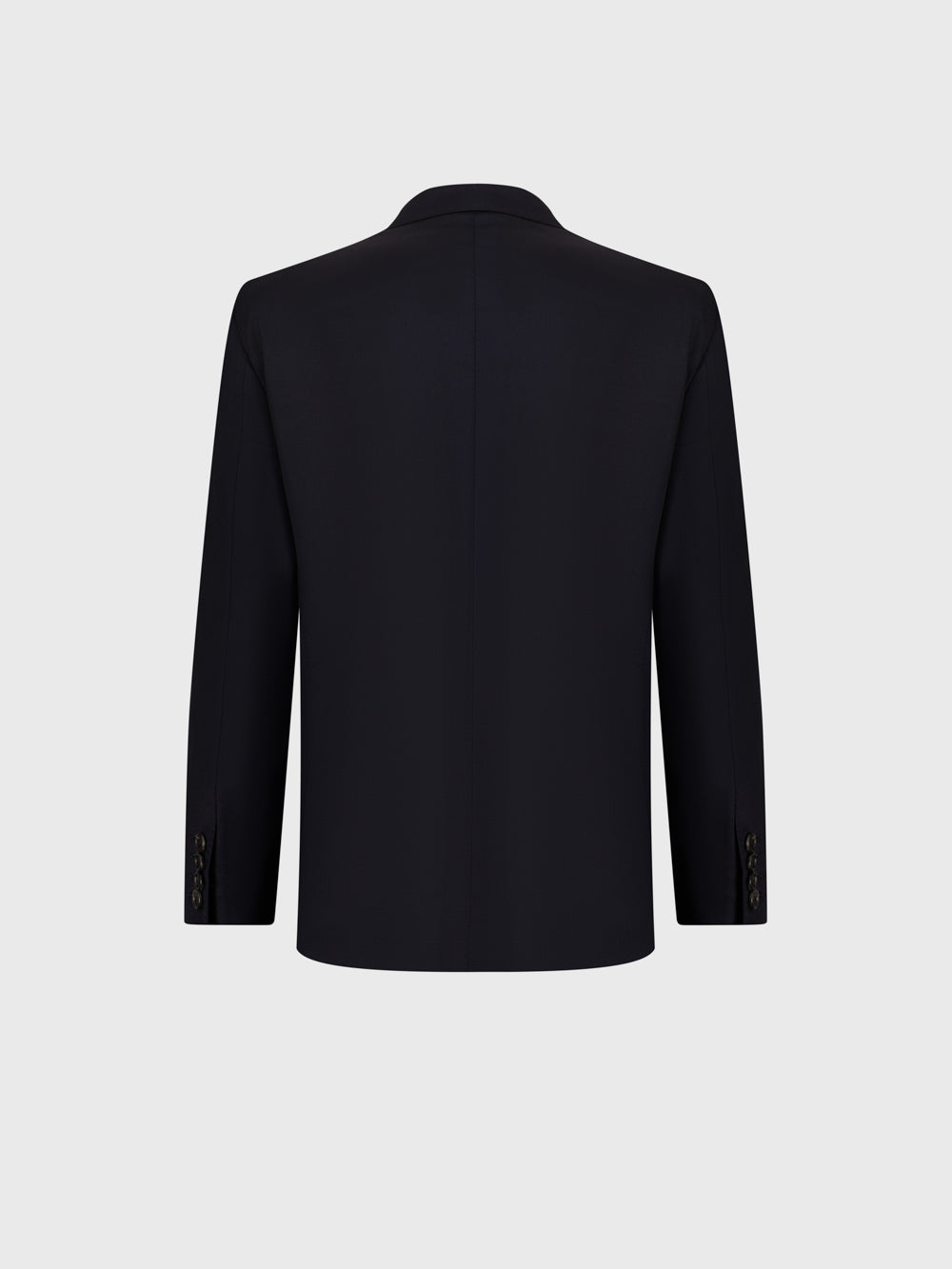 Формальный костюм из виргинской шерсти - синий морской