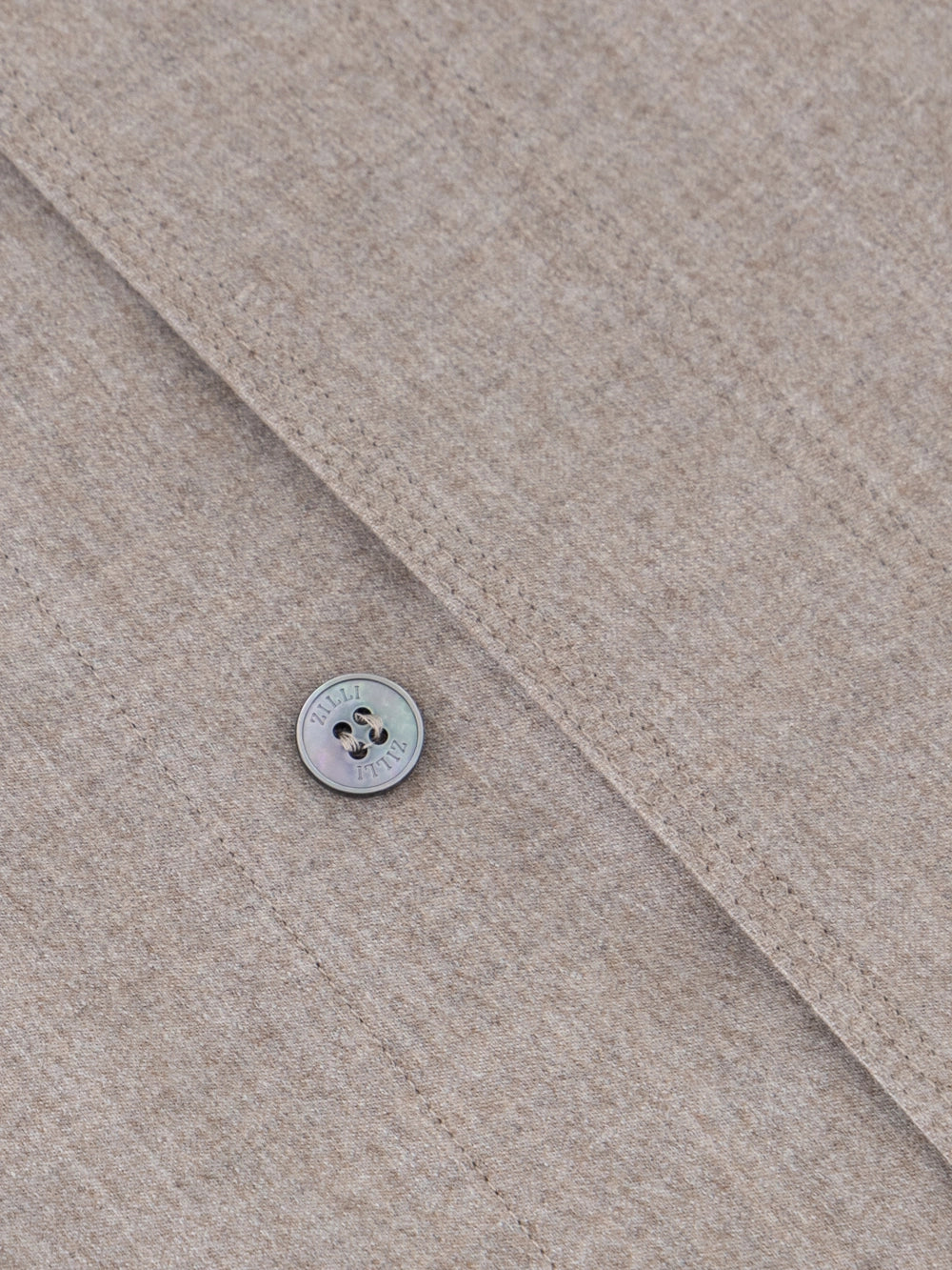 Pocket Subtly Boxy Shirt - Mink Camel