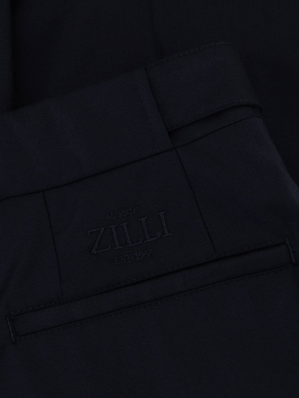 Однотонные брюки - Черный