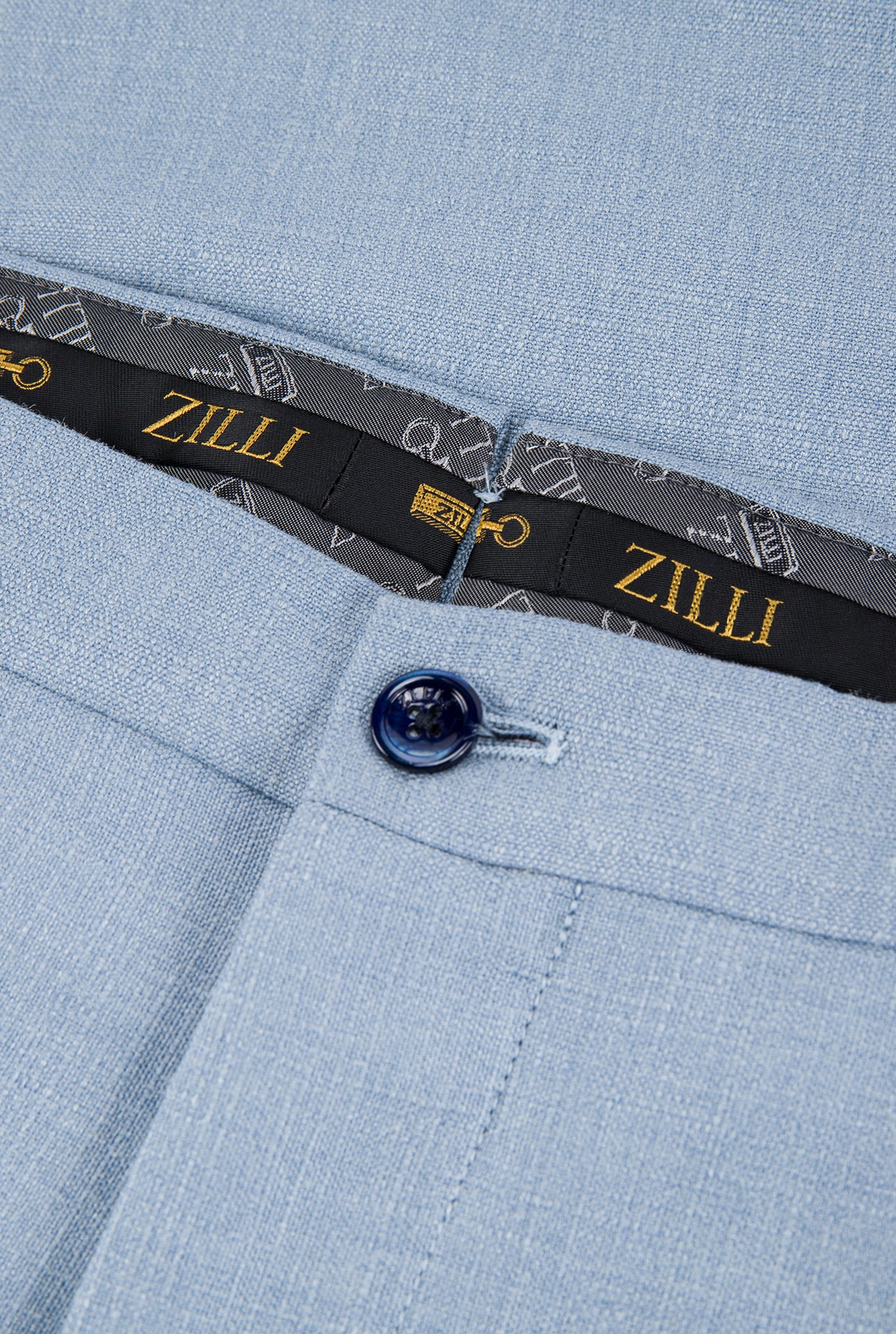 Повседневные брюки из смеси шелка и шерсти