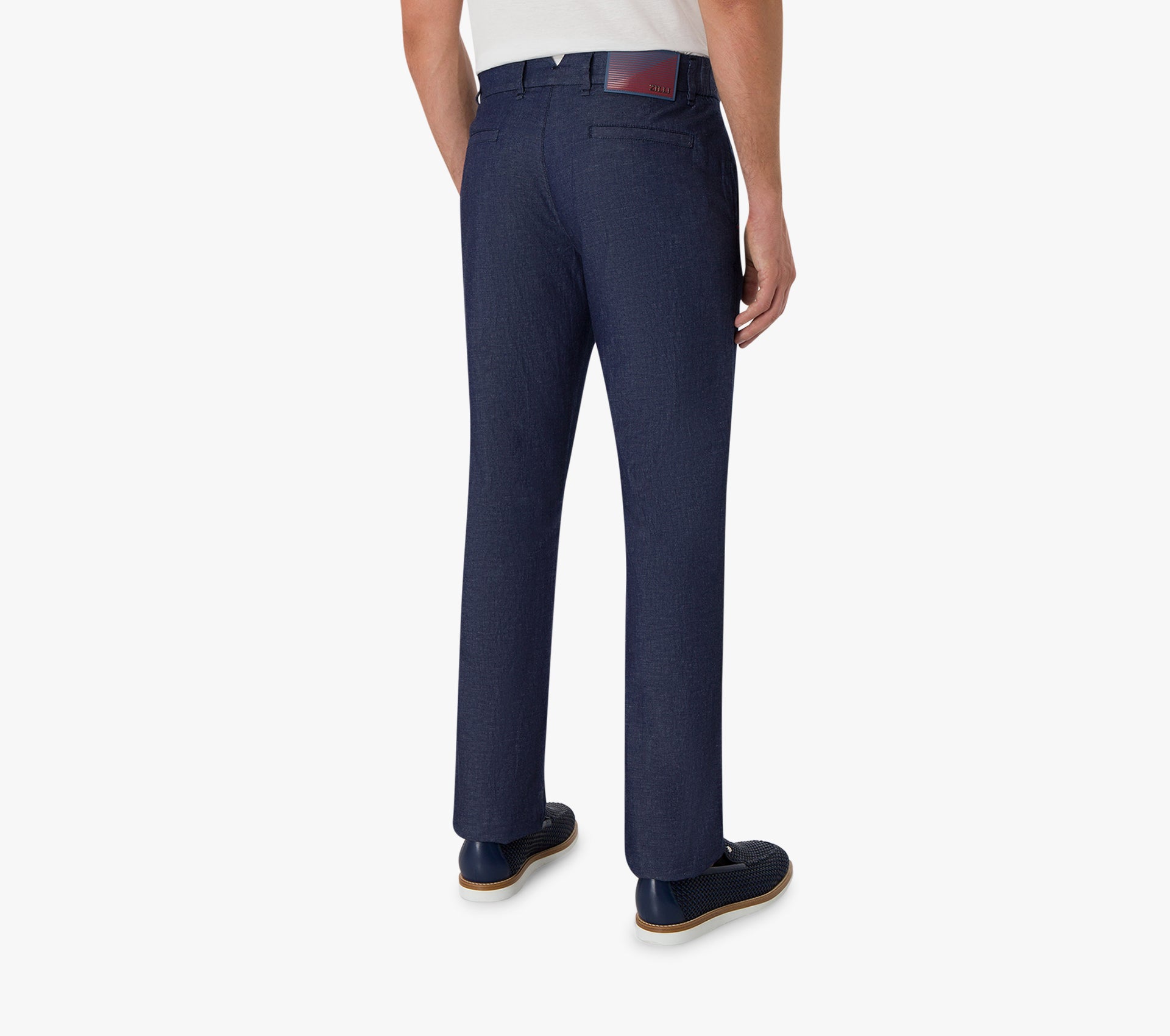 Облегающие брюки с эластичной талией