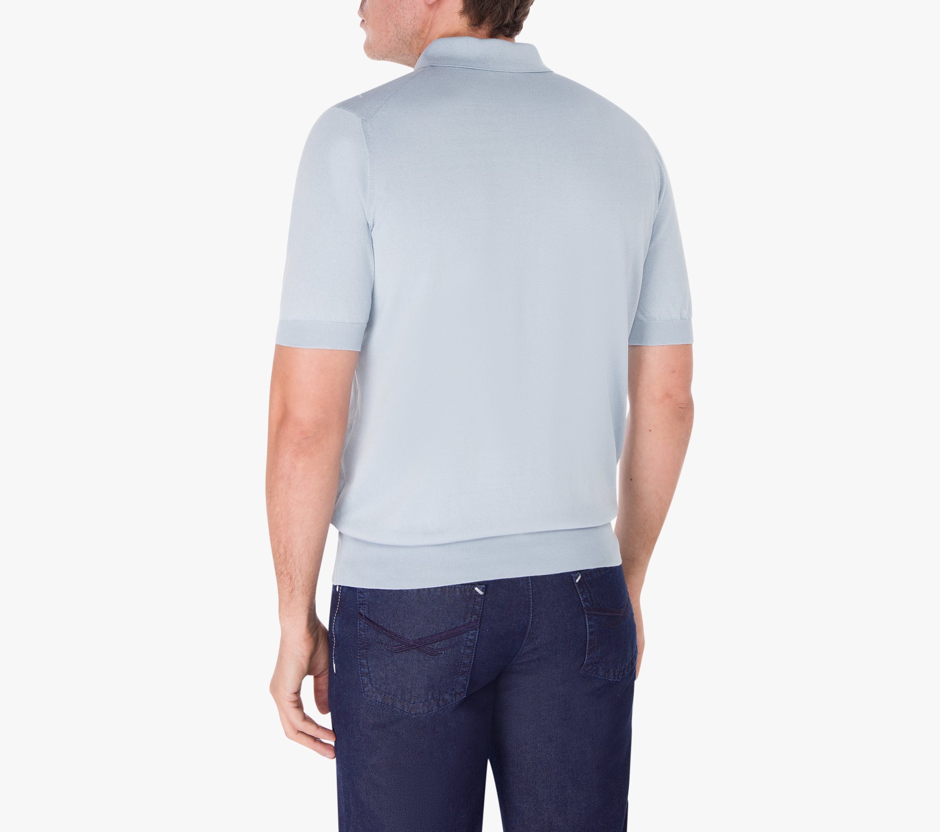 Рубашка-поло на молнии с надписью Zilli