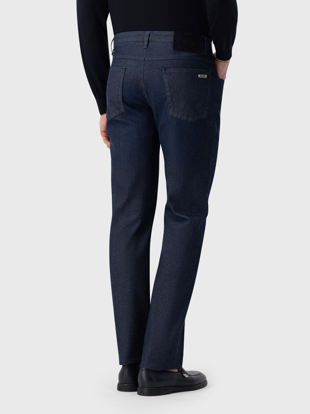 ZILLI Detail Denim — синий морской