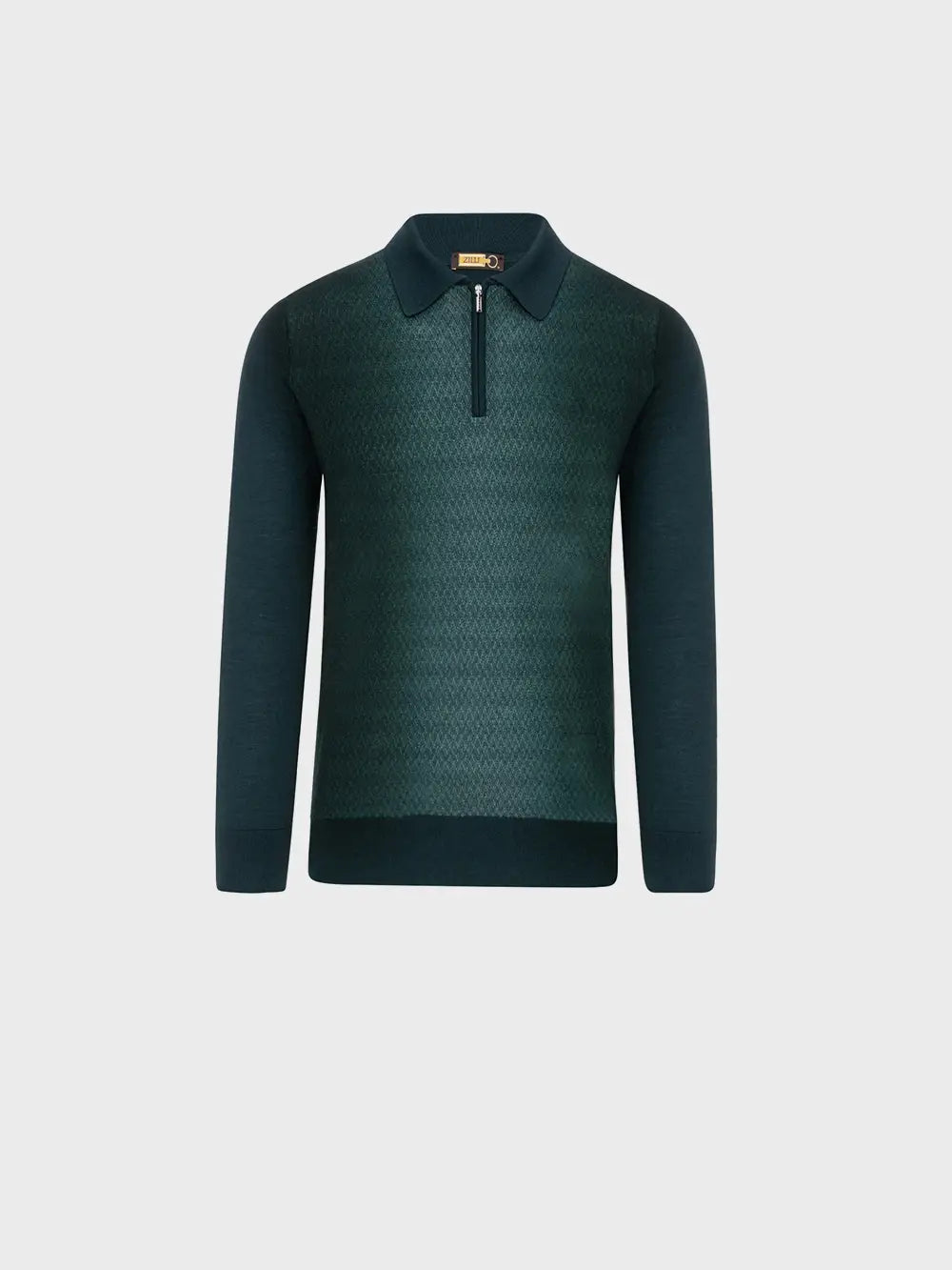 سترة بنقشة هندسية