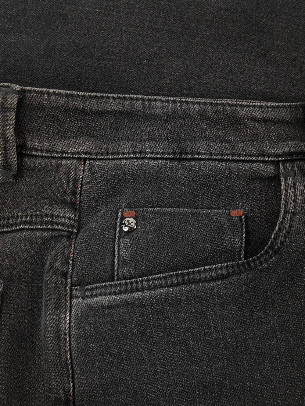 بنطلون جينز بقصة ضيقة من القطن