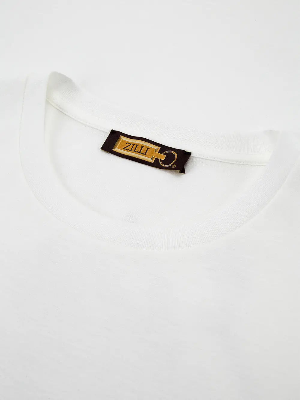 تي شيرت جريفون مرصع بجلد الخروف