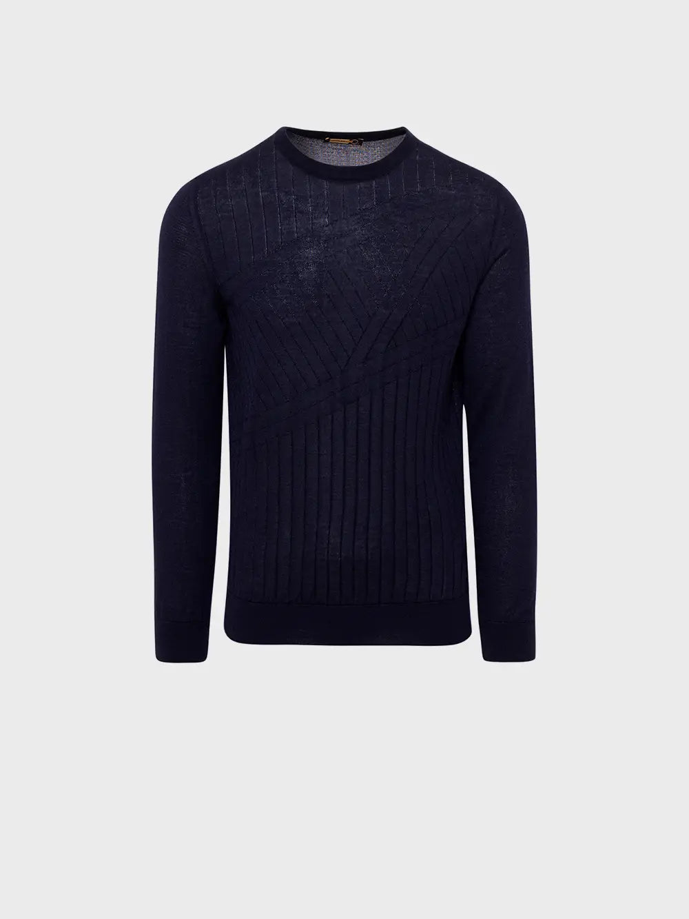 كنزة برقبة مستديرة