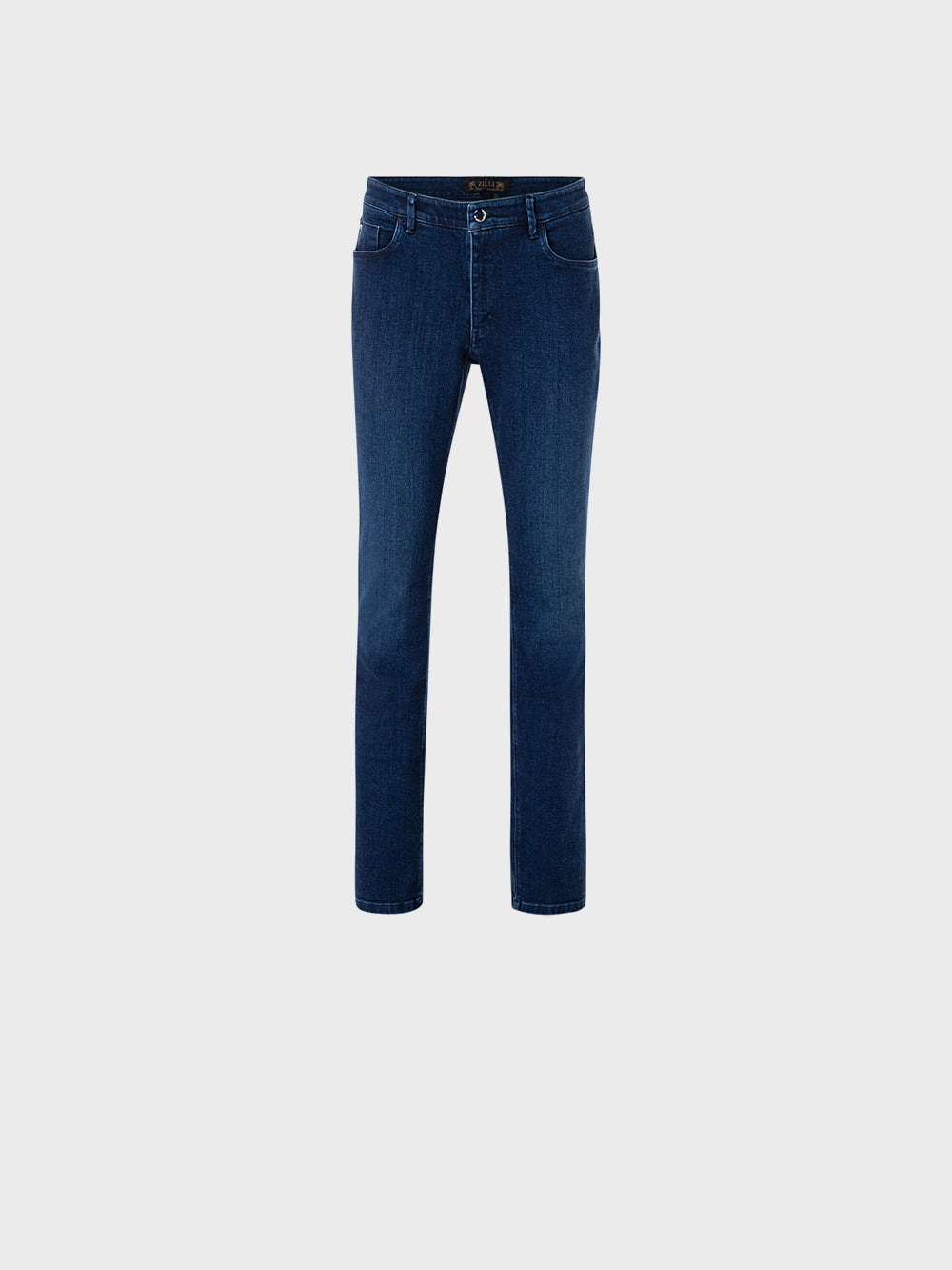 بنطلون جينز بقصة ضيقة من القطن