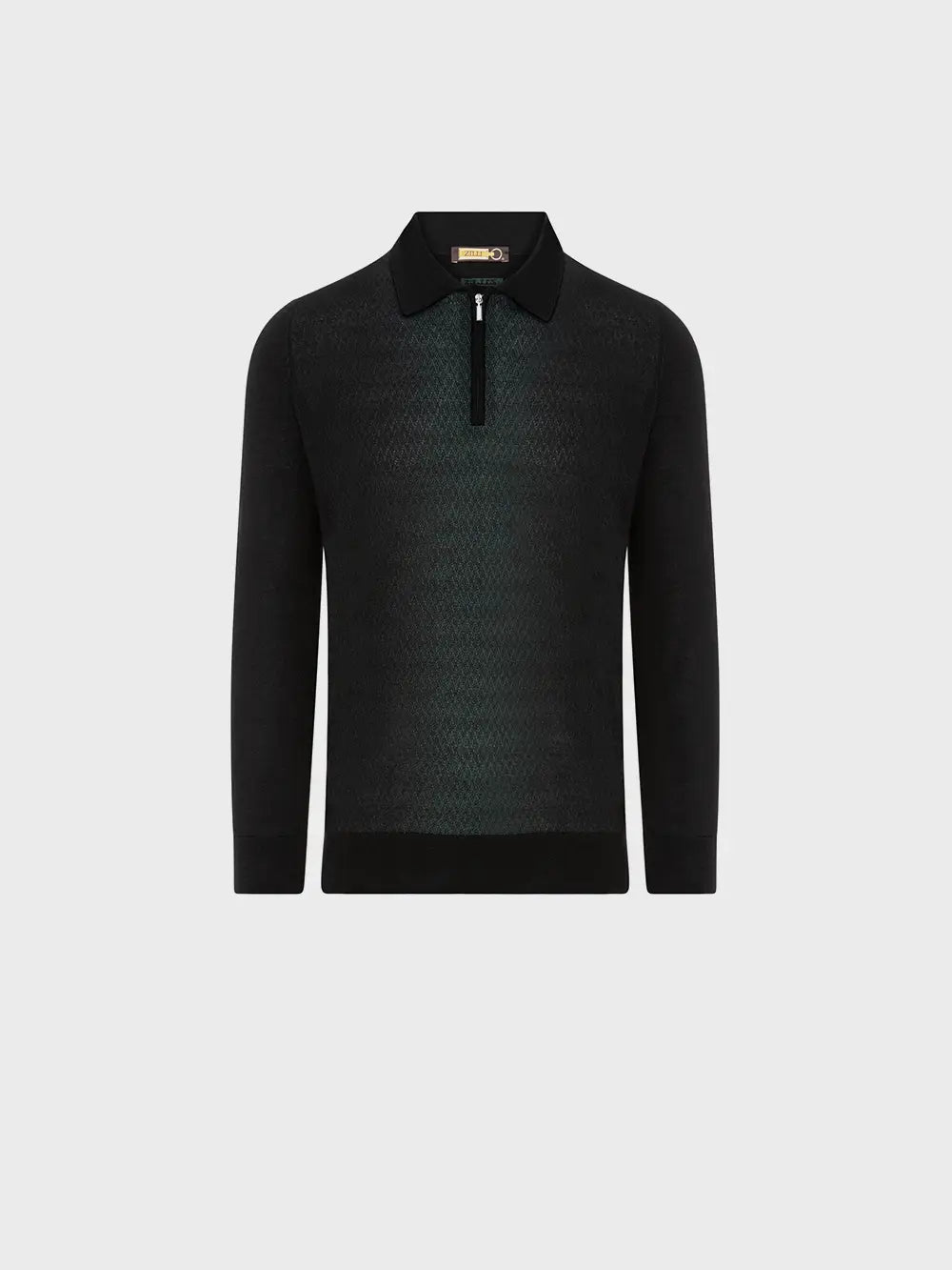 سترة بنقشة هندسية