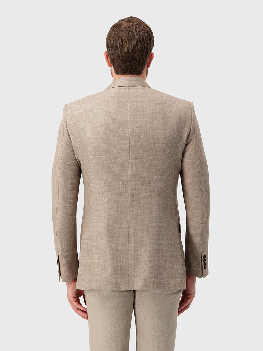 سترة كتان بلايزر - كاميل شاحب