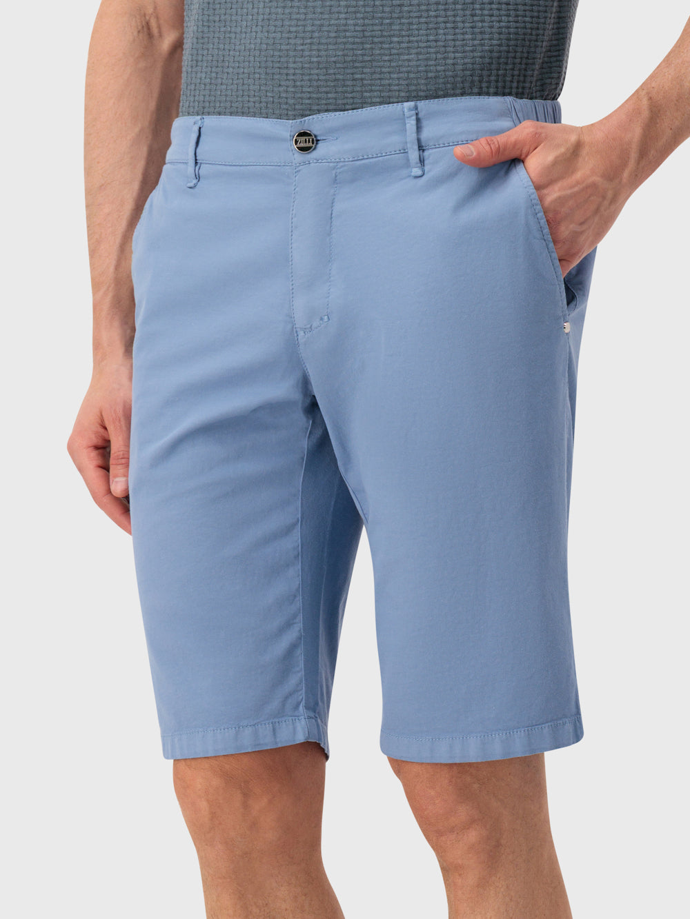 شورت بقصة ضيقة - أزرق سماوي