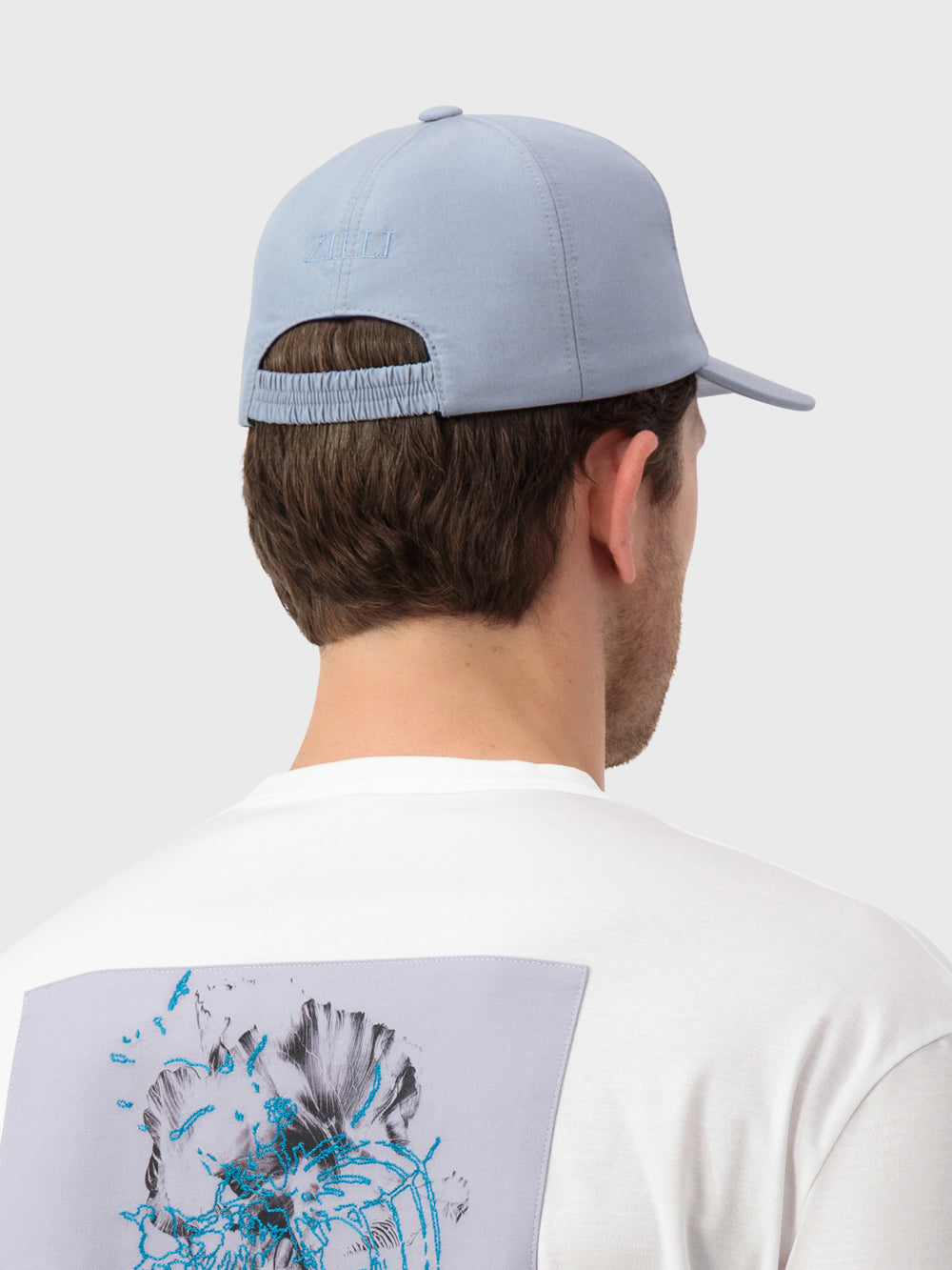 قبعة "زيللي الأسد الكبير" - أزرق دخاني