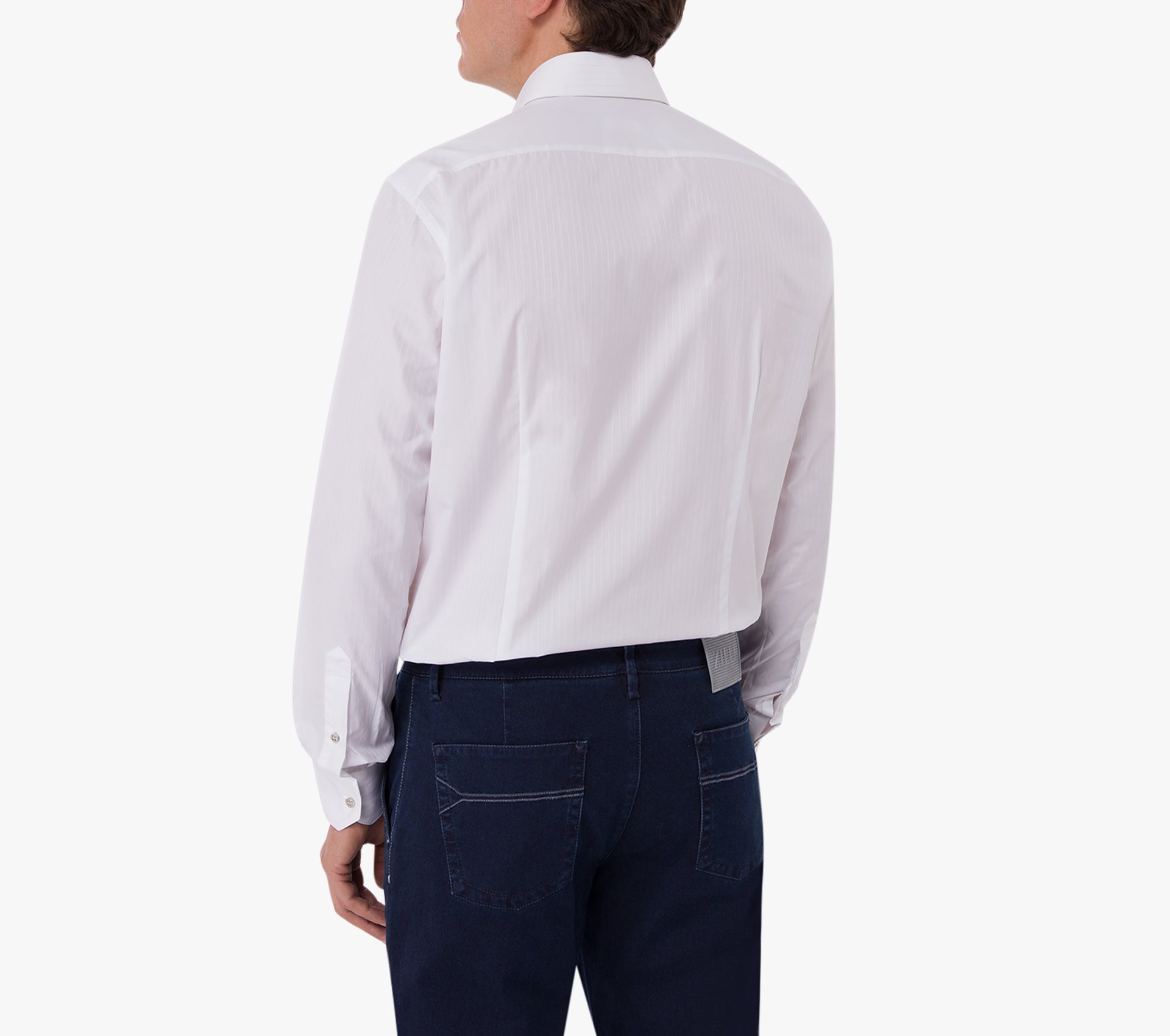 قميص قطن بأكمام طويلة