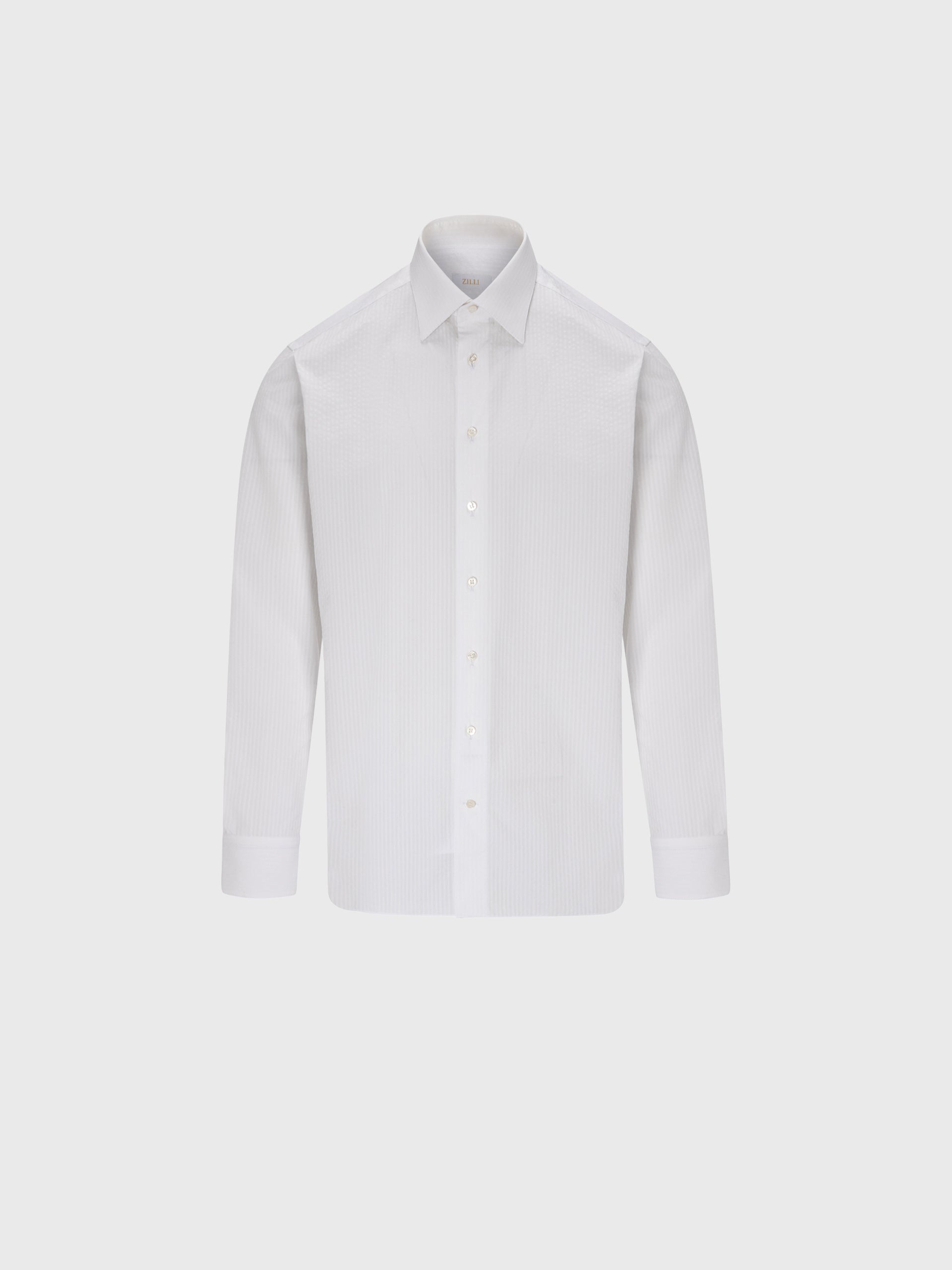 قميص قطن بأكمام طويلة