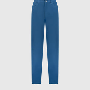 بنطلون جينز بجلد العجل المدبوغ 