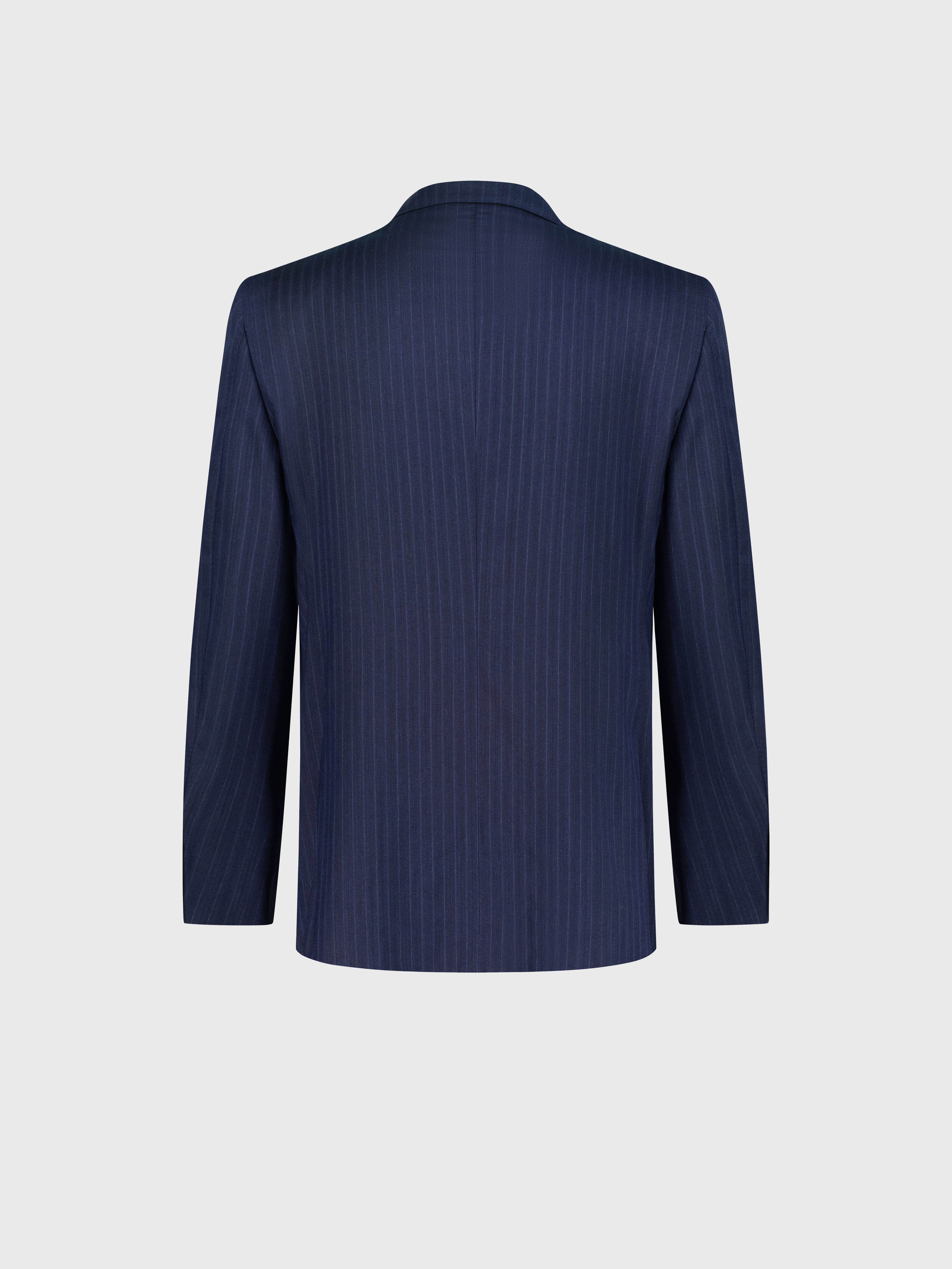 بدلة رسمية من صوف رسمي كحلي داكن