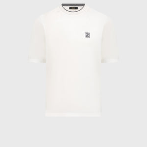 تي شيرت أنيق أبيض