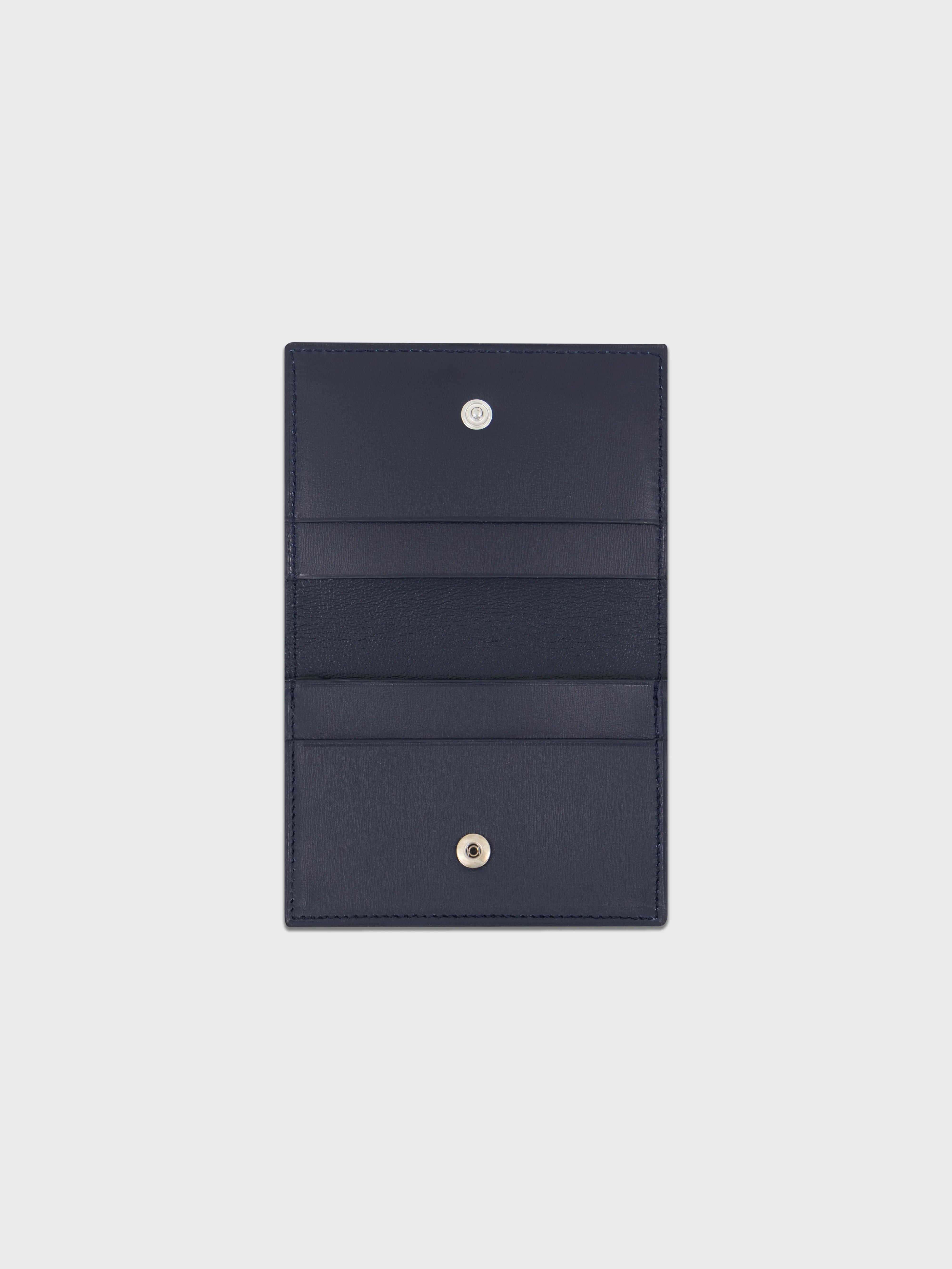 حاملة بطاقات مزخرفة من زيللي - كحلي غامق