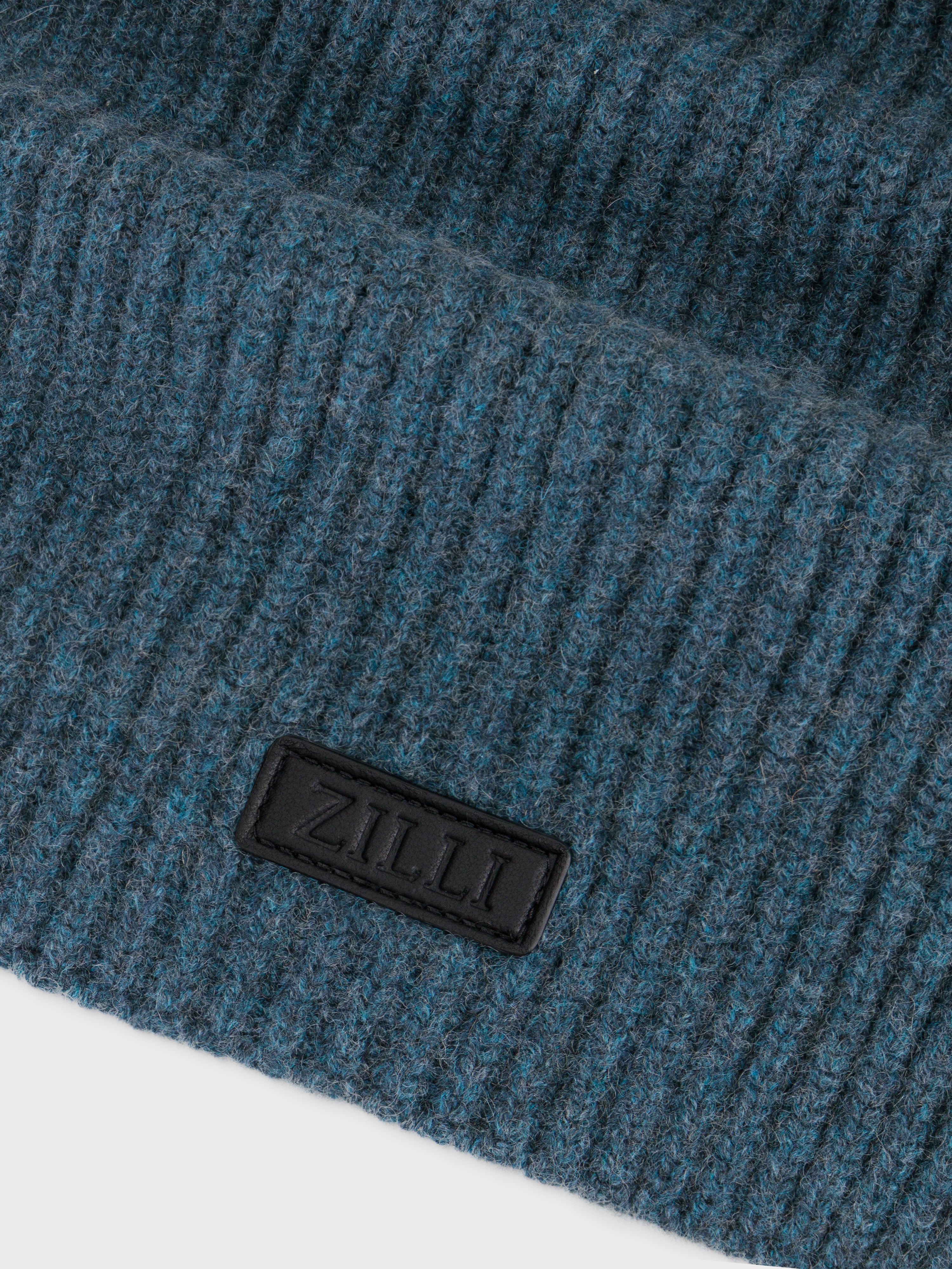 وشاح محبوك مضلع من الصوف والكشمير المحبوك باللون الأخضر الداكن