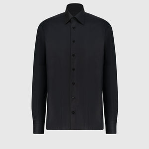 قميص بنقشة هاوندستوث أسود