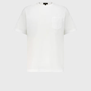 قميص قطن بجيب على الصدر من زيللي - أبيض