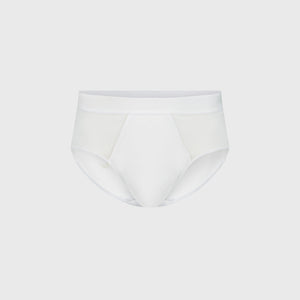 سروال داخلي قصير قطني من زيللي - أبيض