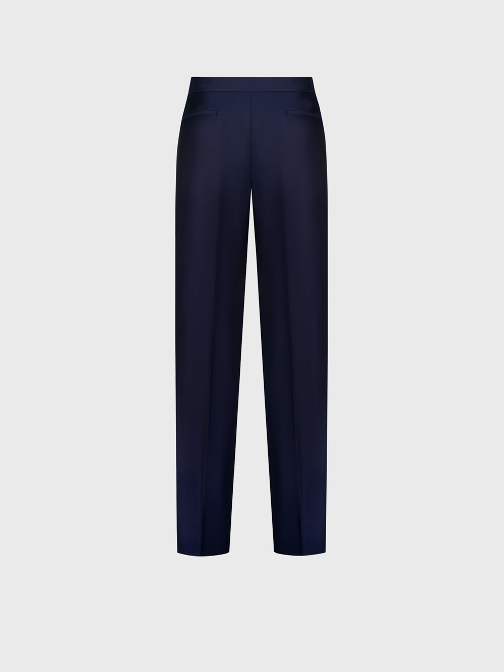 بنطلون أحادي اللون - كحلي داكن