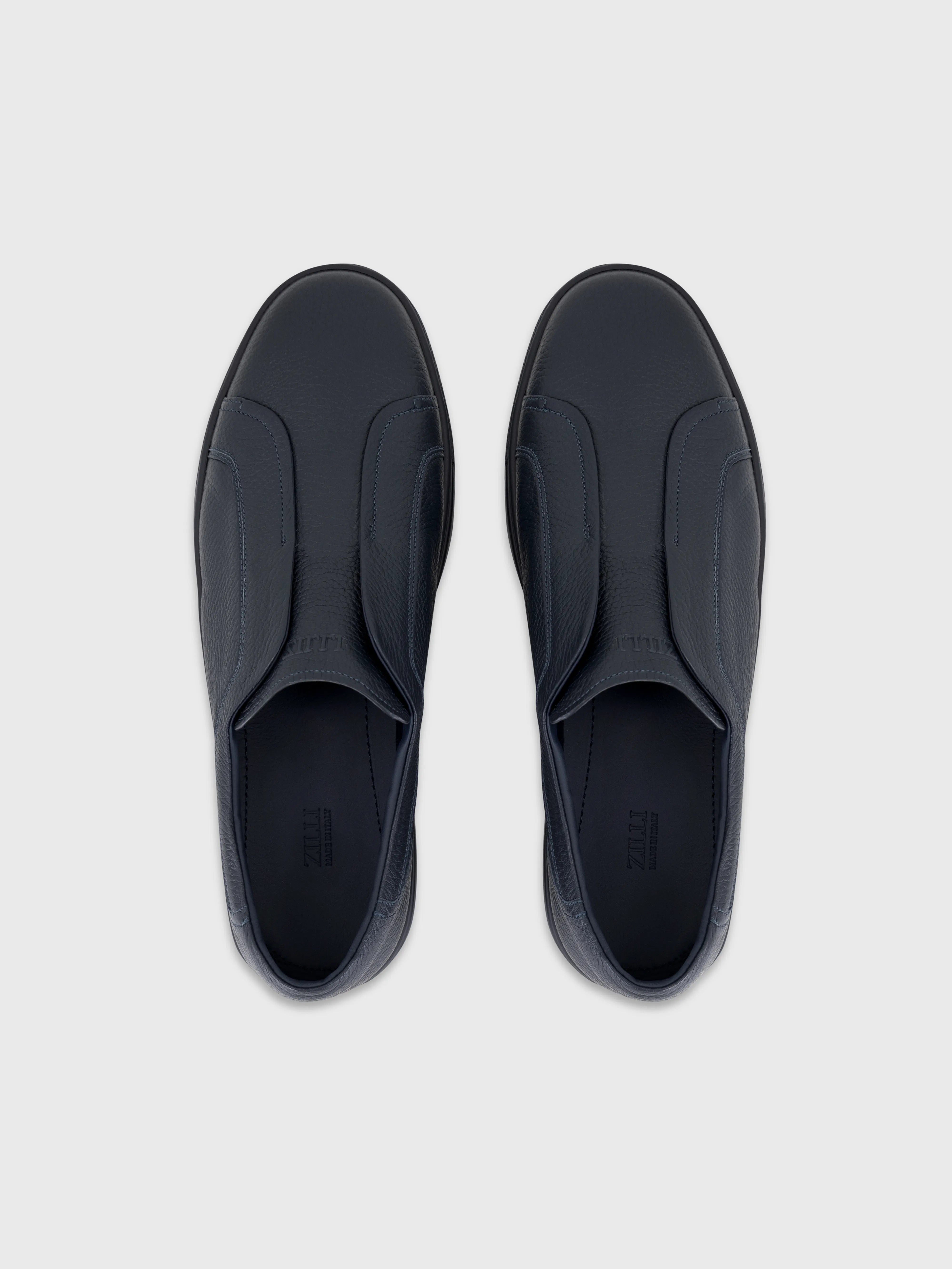 حذاء رياضي بدون أربطة بدون أربطة - كحلي غامق