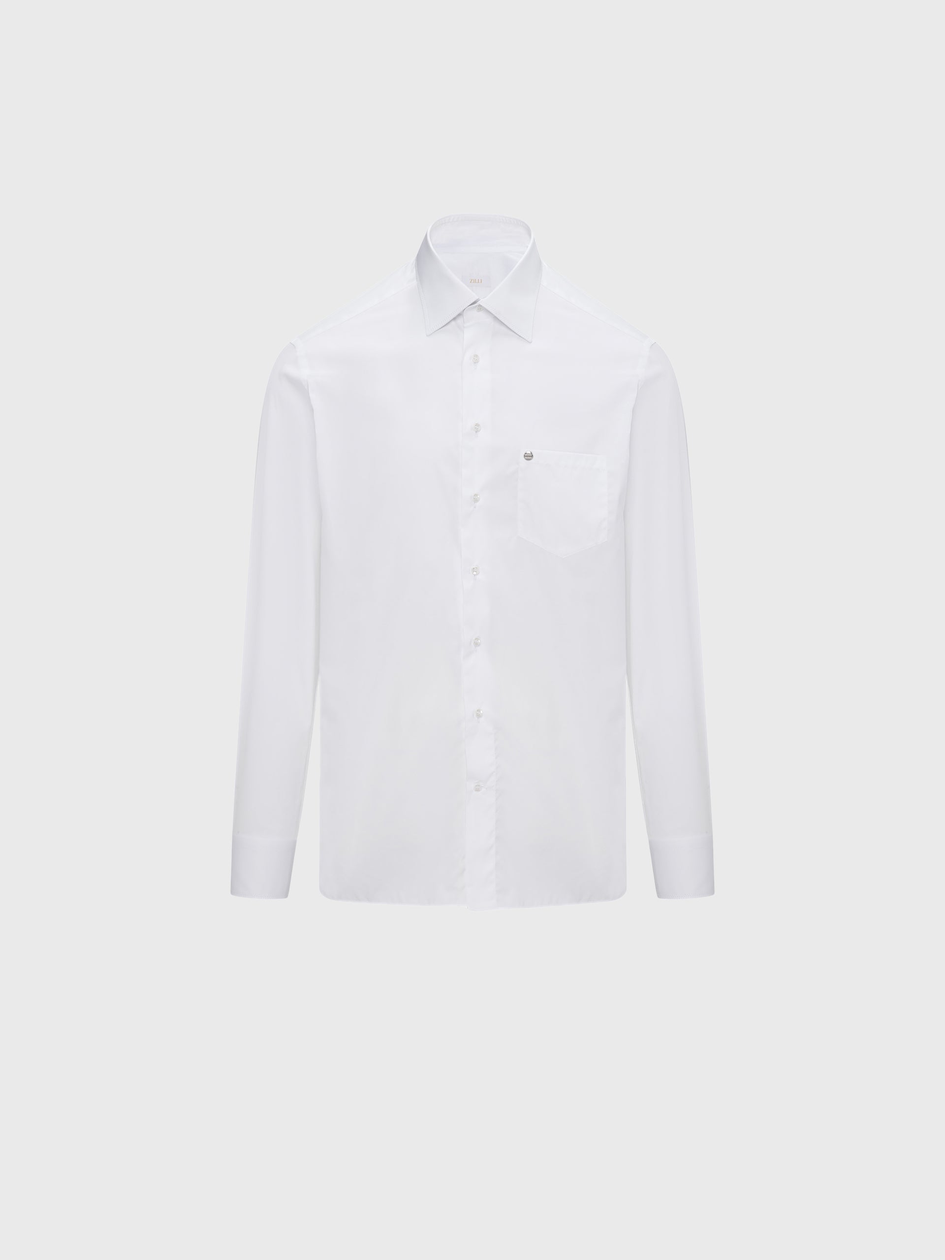 قميص بأكمام طويلة بخياطة ثلاثية