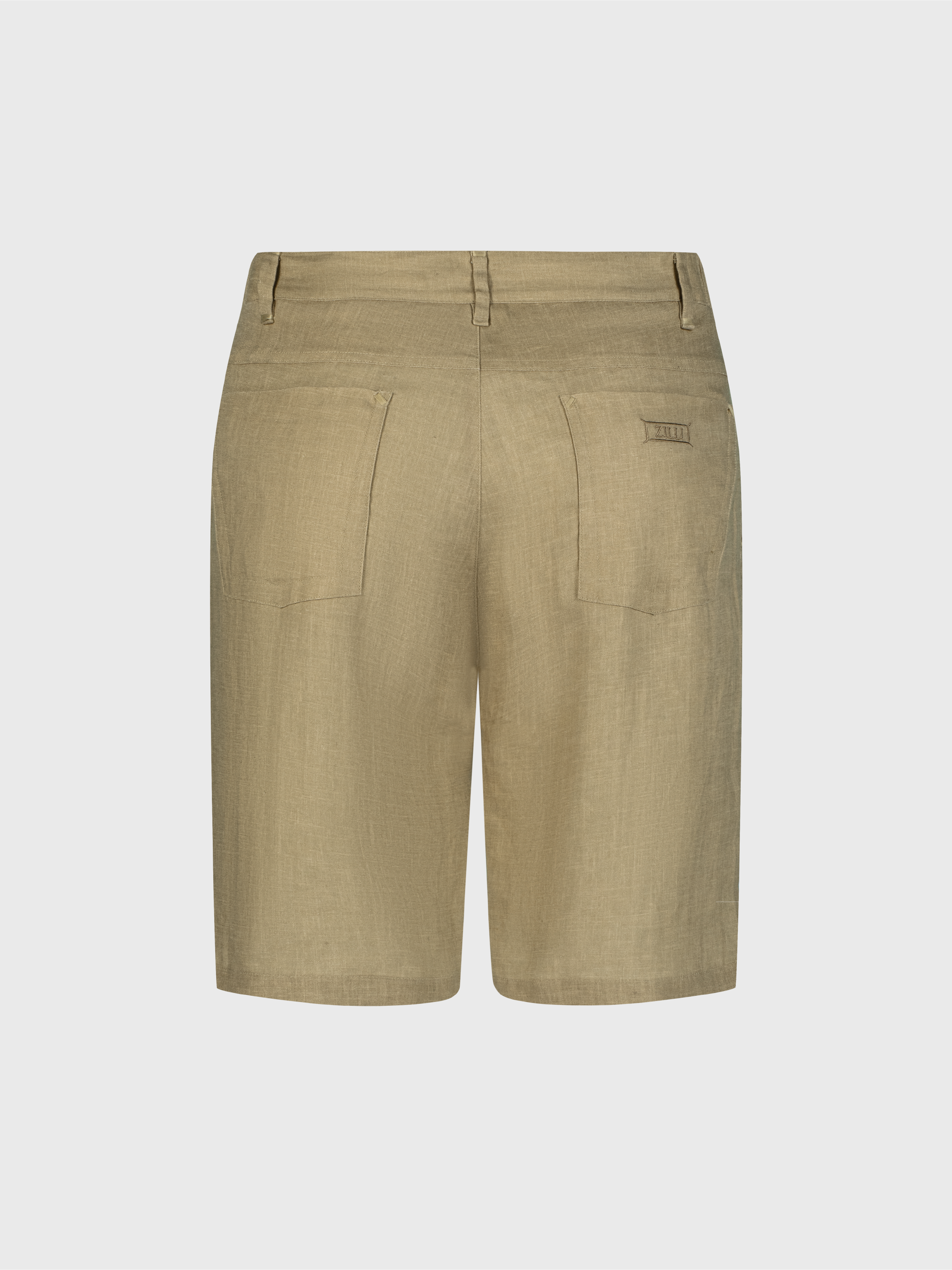 شورت كتان قصير