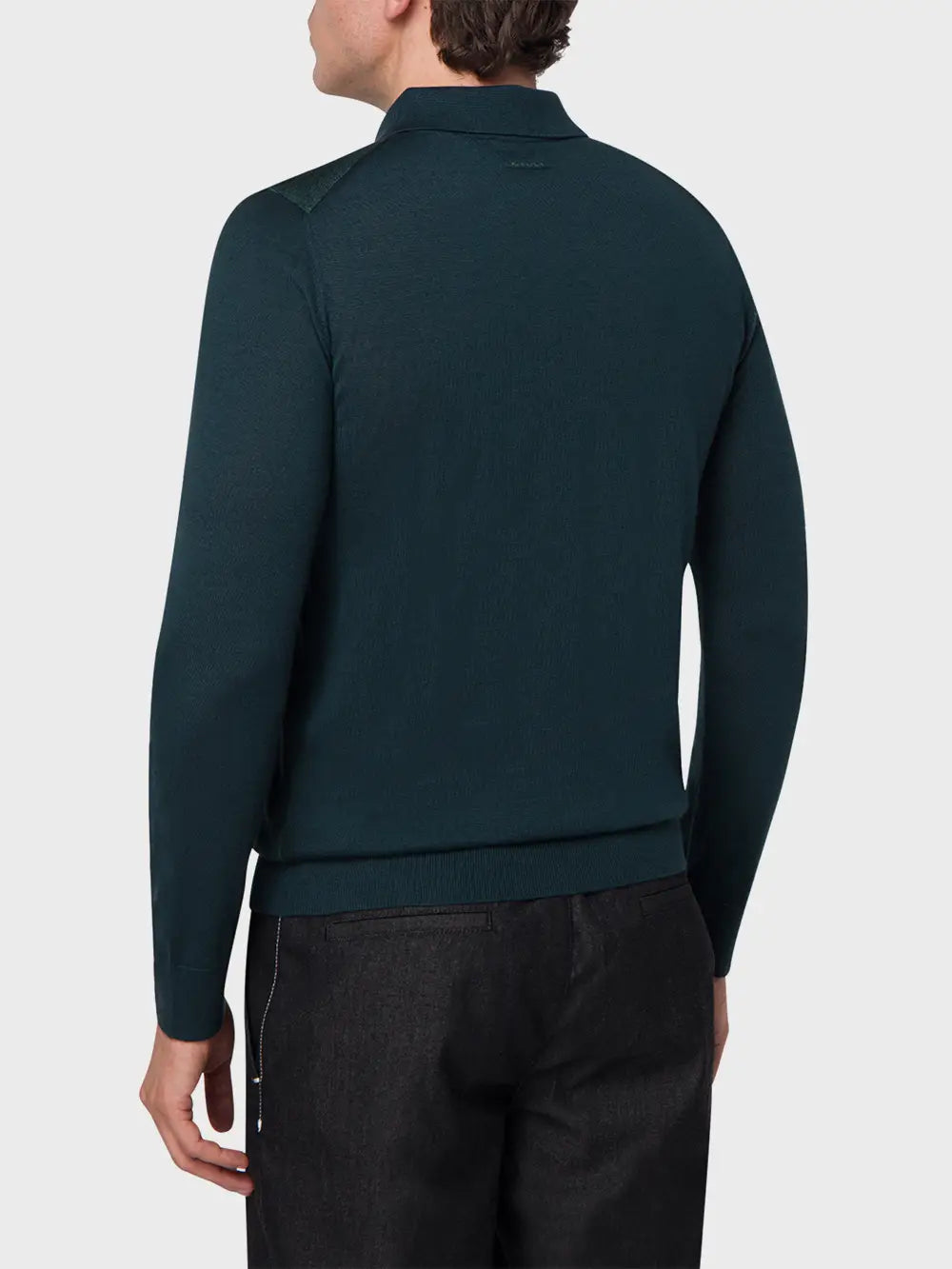 Sweater with Geometric Pattern