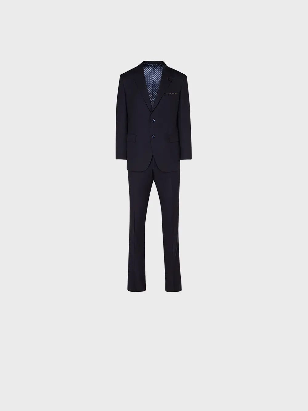 Navy Two-Button Suit