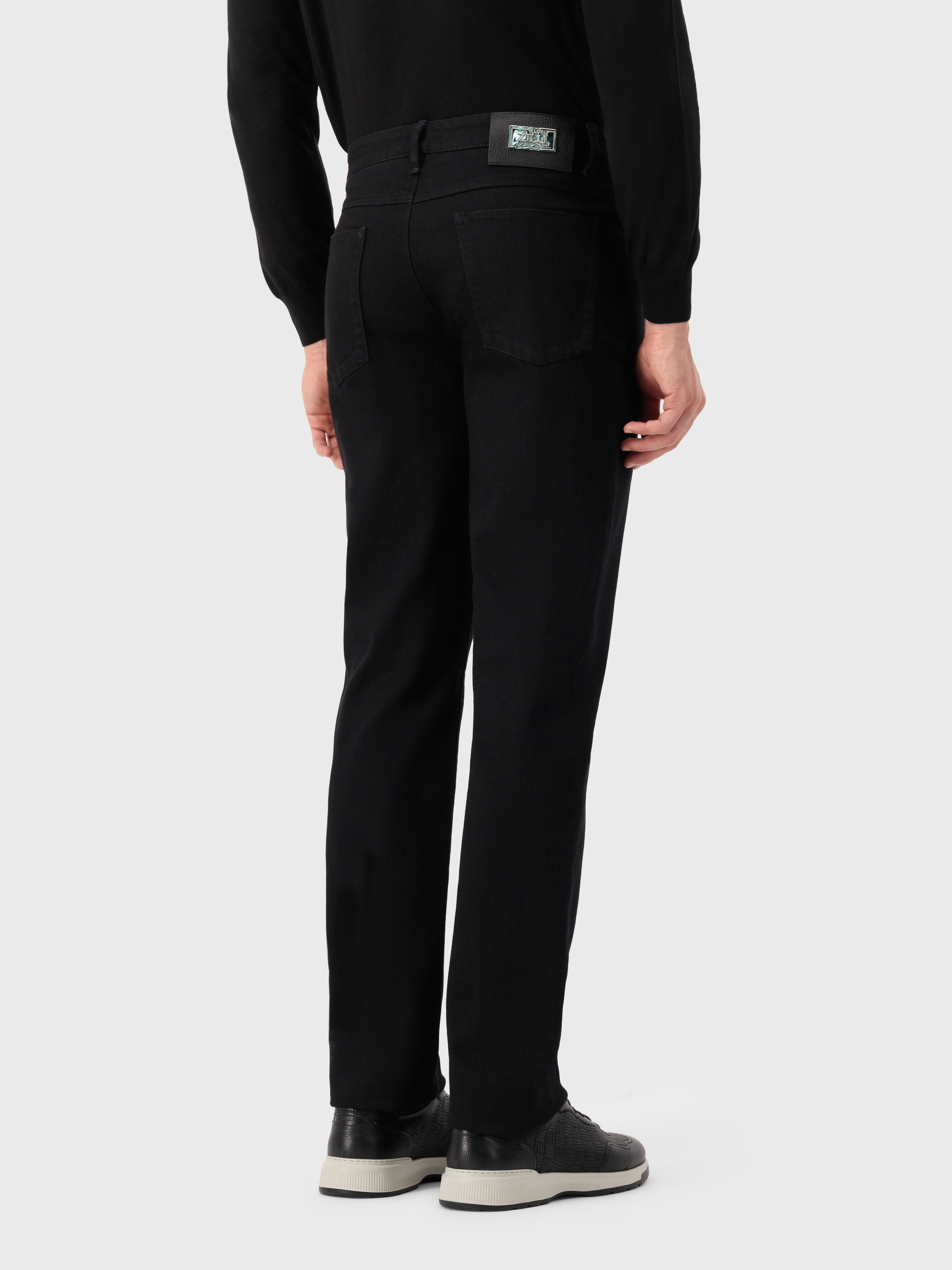 Cotton Jeans Black