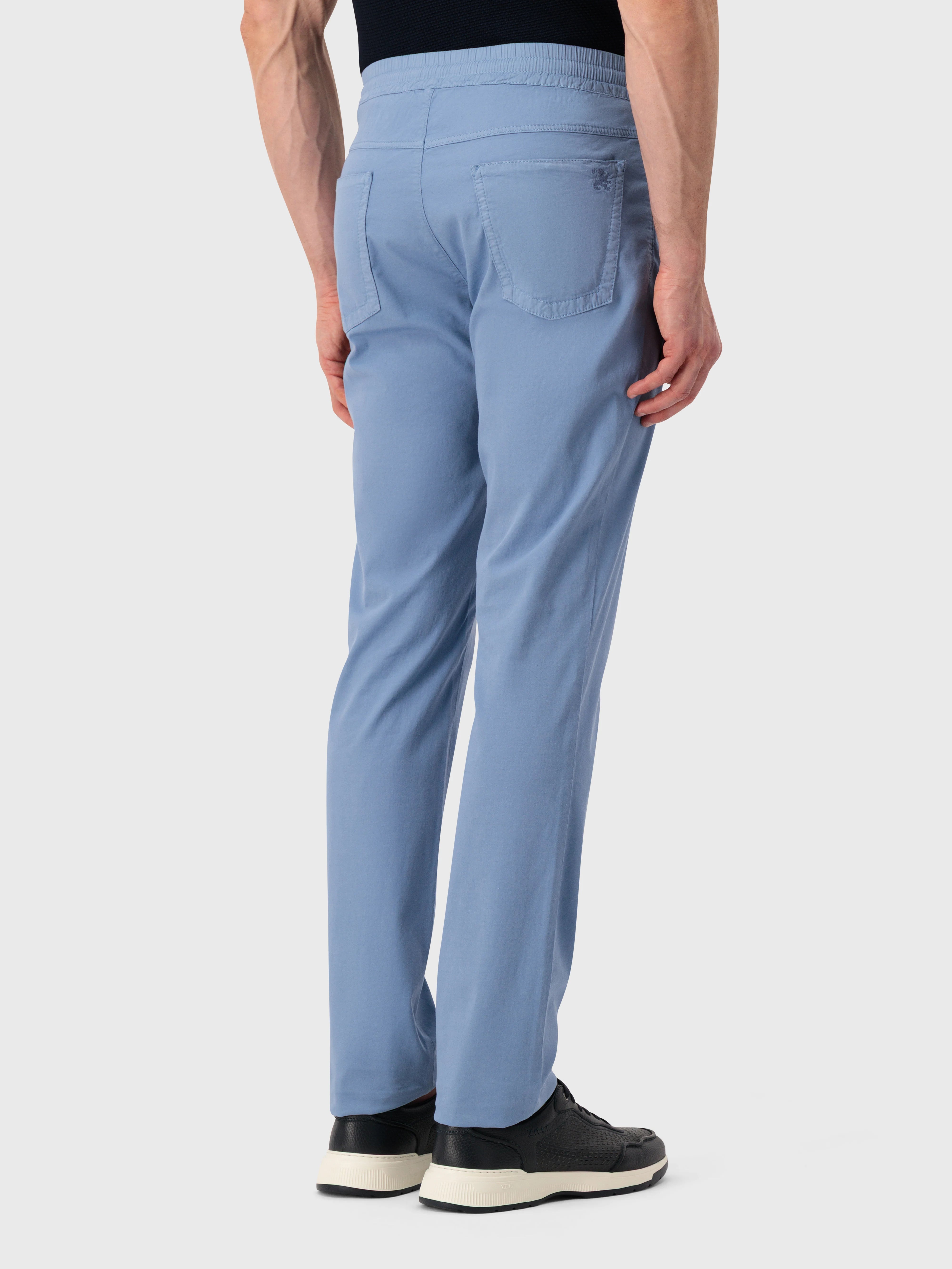 Slim Fit Trousers - Blue Sky