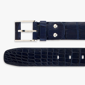 Classic Belt in Matt Crocodile 35mm, 126 Buckle