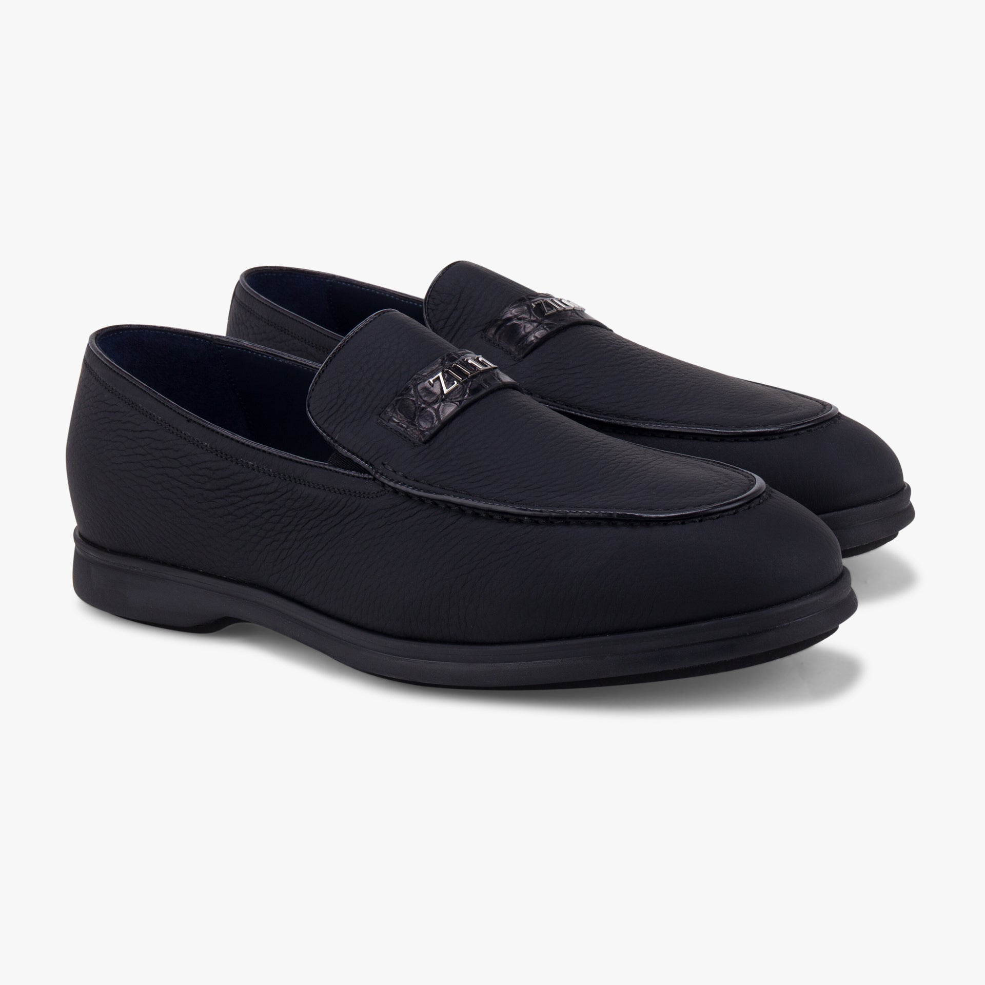 Luxurious Deerskin and Caiman Moccasins