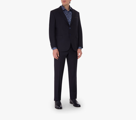 Navy Two-Button Suit