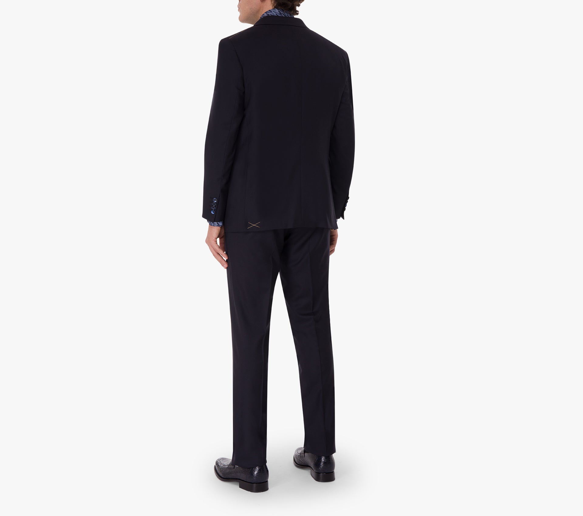 Navy Two-Button Suit