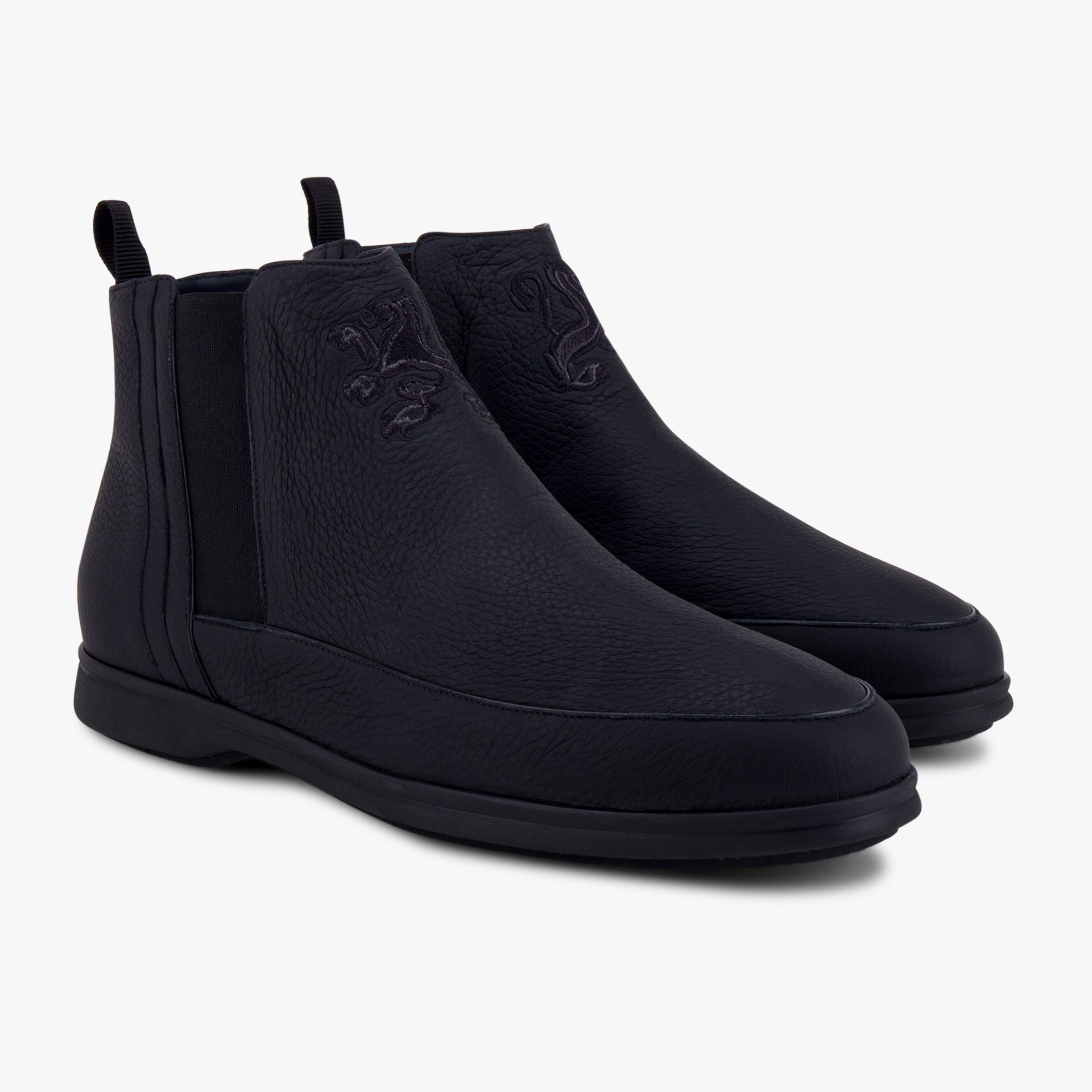 Calfskin Ankle Boots