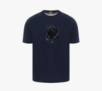 T-shirt with Lion Emblem