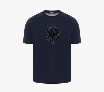 T-shirt with Lion Emblem