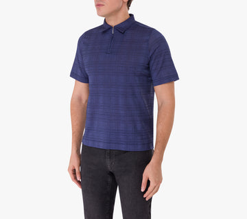 Classic Short Sleeve Zipped Polo
